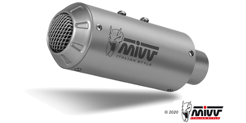 Mivv MK3 INOX per HONDA CRF 1100 L AFRICA TWIN 2020 > 2021