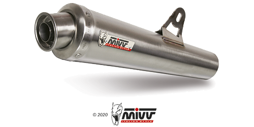 Mivv X-CONE STAINLESS STEEL for KAWASAKI Z 750 R 2011 > 2014