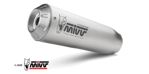 Mivv X-M1 TITANIO per DUCATI STREETFIGHTER V4 2020 > 2021