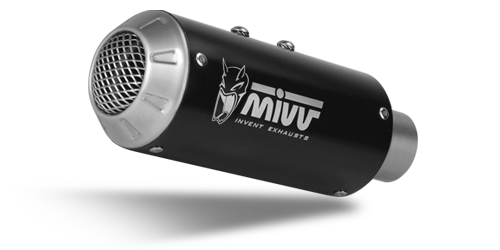 Mivv MK3 Black INOX NEGRO para HONDA CB 650 F 2014 > 2018